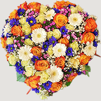 fleurs pour enterrenment